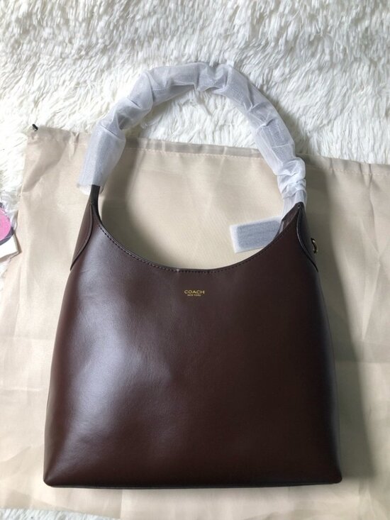 Coach Handbags - 💝💝💝Coach Brooklyn Shoulder Bag 28 – BrassMaple NWT with Dust Bag